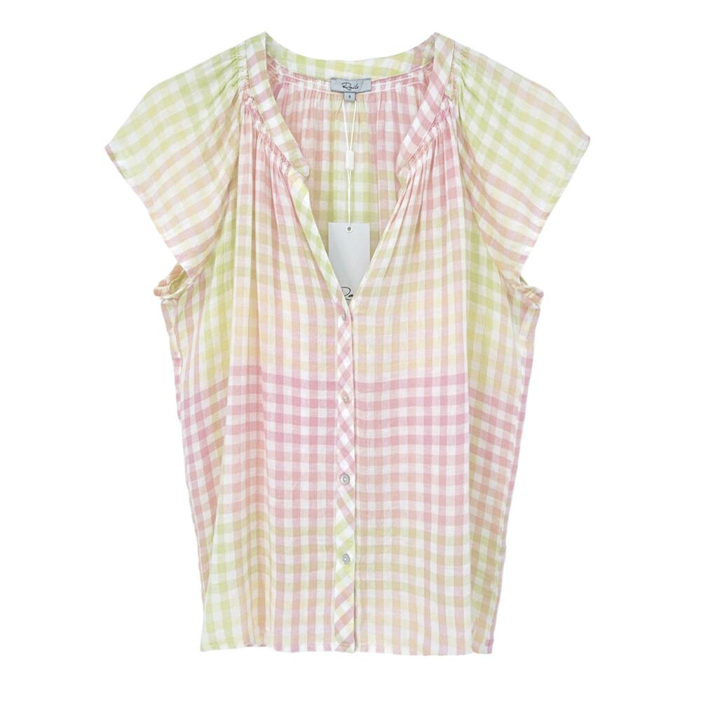 RAILS Alena Top in Lemon Raspberry S